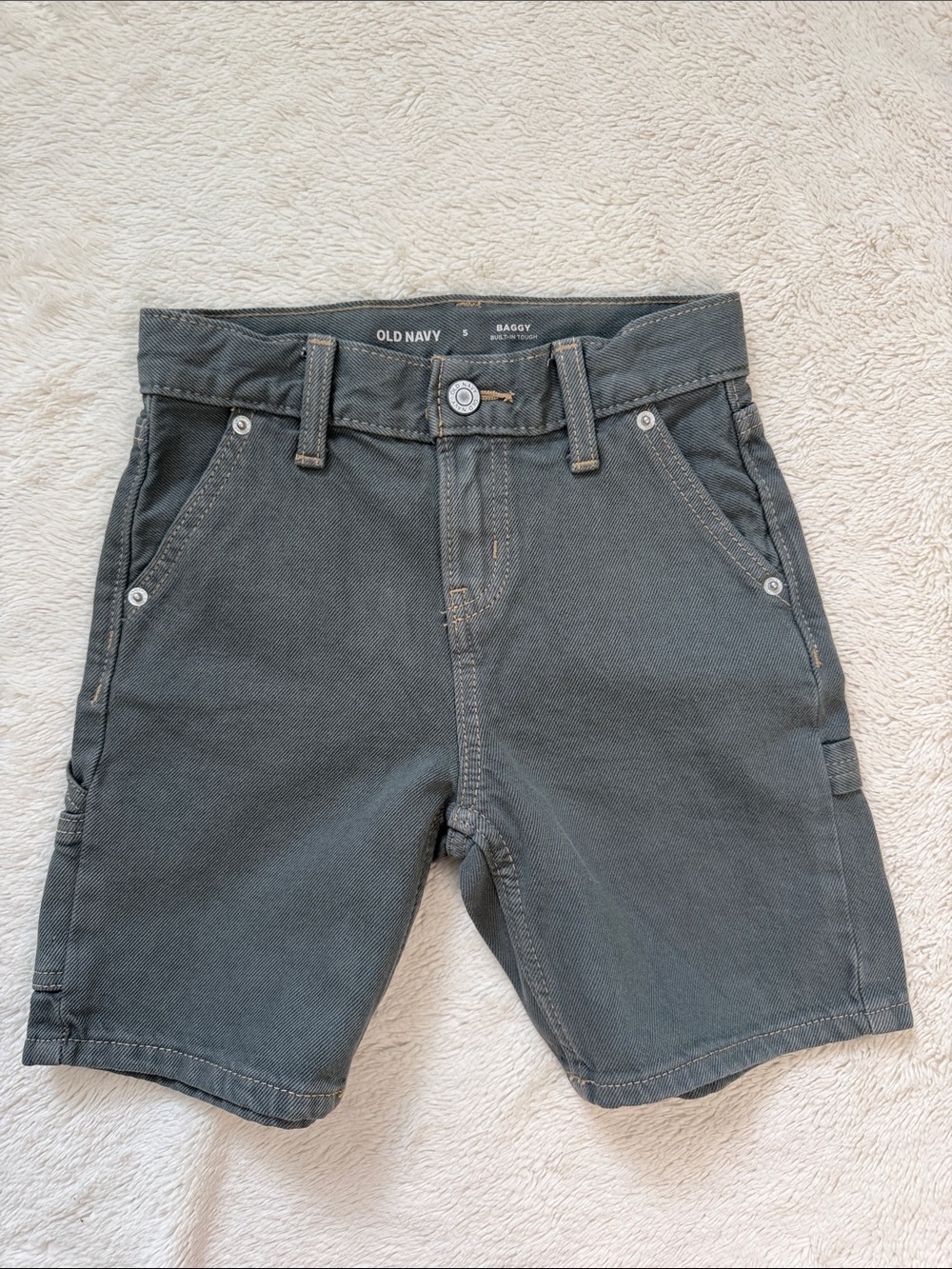 Old Navy Boys denim carpenter shorts